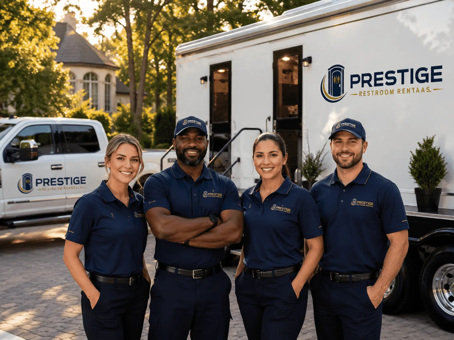 Trusted Luxury Portable Restrooms company in De Kalb, TX